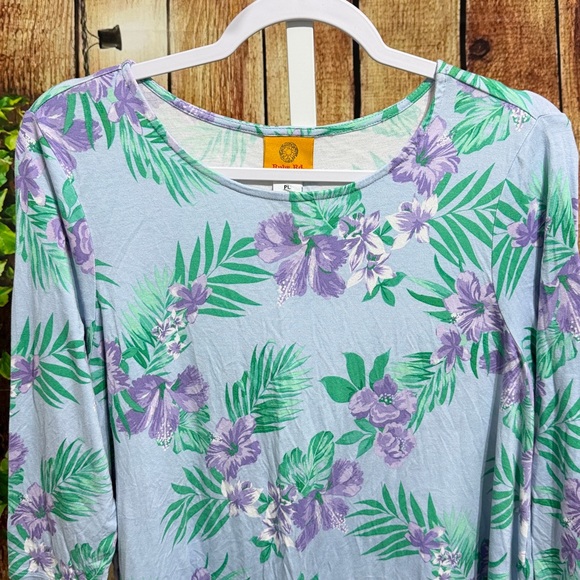 Ruby Rd. Floral Blouse Size PL - Picture 2 of 3